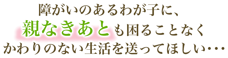 未来あんしんサポート | 知的障害・発達障害など障害者向けの保険代理